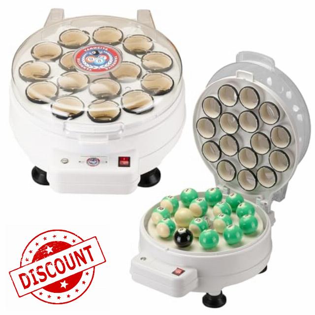 Billiard Ball Cleaning Machine Pool Ball Polishing Washing Machine Billiards Balls Cleaner Polisher