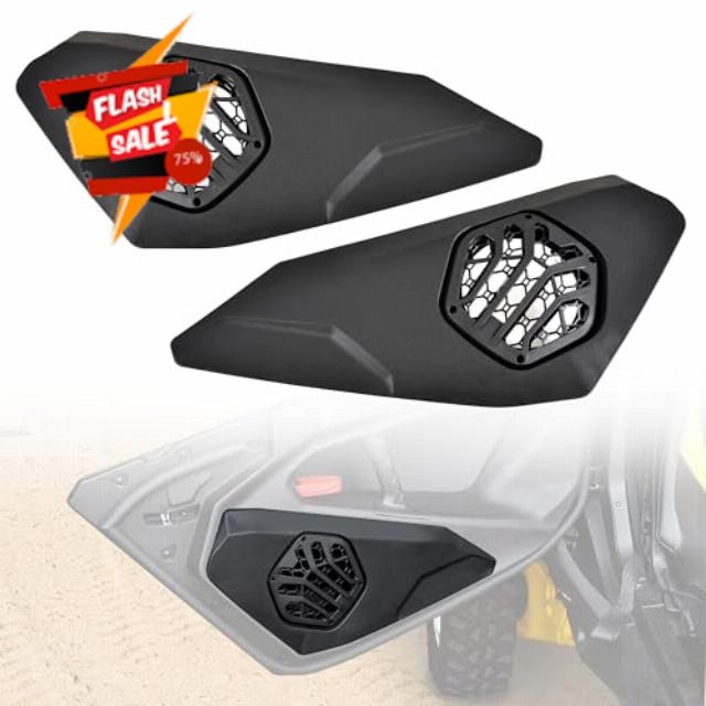 6.5" Front Lower Door Speaker Pods for Can-Am Maverick R 2024+