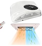 12000 BTU 24V Under Dash Air Conditioner with Heater, Universal 24 Volt A/C Unit Cooling and Heat...