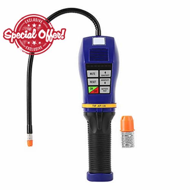TIF XP-1A SF6 High Sensitivity Halogen Gas Refrigerant Leak Detector Analyzer