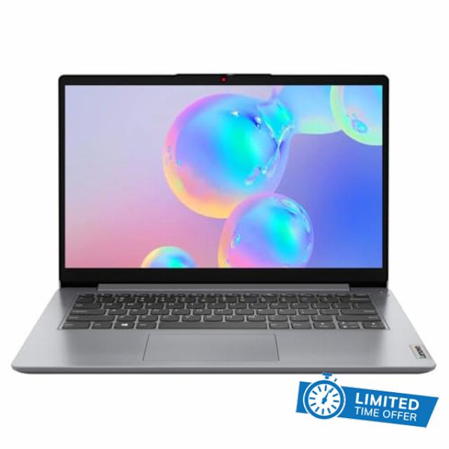 Lenovo Ideapad 1 14" Laptop - Celeron N4020 with 4GB Memory - Intel UHD Graphics - 128GB SSD - Cloud Gray