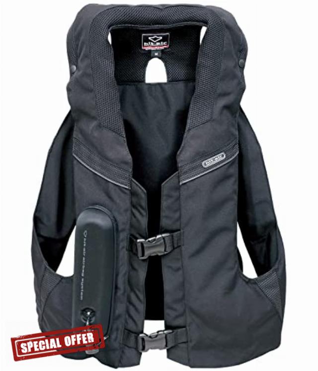 Hit-Air Moto Airbag Safety Vest with CO2 Canister