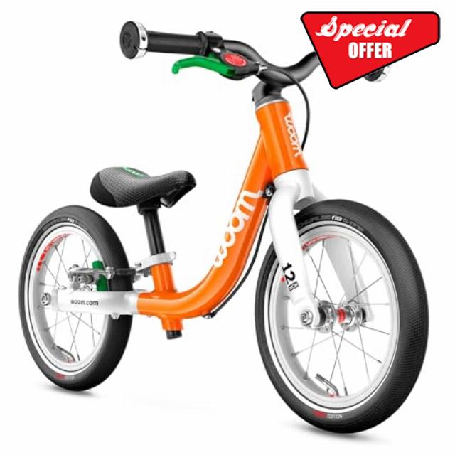 woom 1 Balance Bicycle for Kids 18 Months to 3.5 Years Old