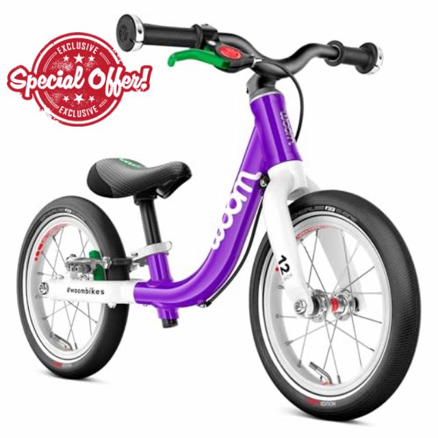 woom 1 Balance Bicycle for Kids 18 Months to 3.5 Years Old