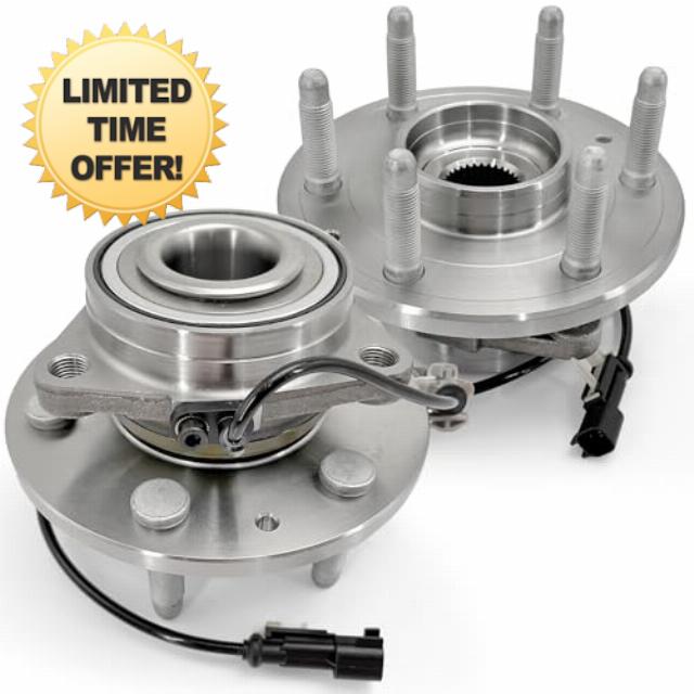 Pair 515160 Front Wheel Bearing Hub Assembly Compatible with Cadillac Escalade ESV XTS