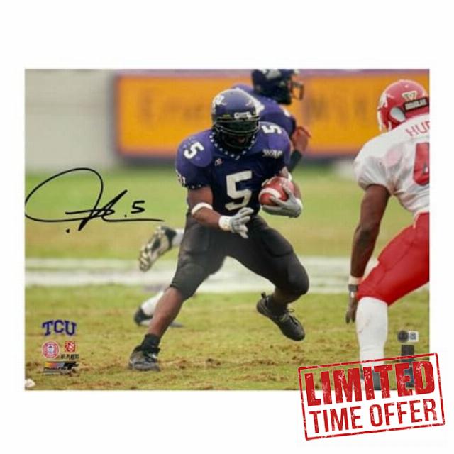 LaDainian Tomlinson Autographed TCU 16x20 Football Photo - BAS
