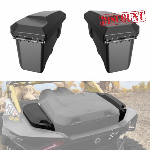 Rear Side Cargo Storage Boxes for 2024 Can-Am Maverick R