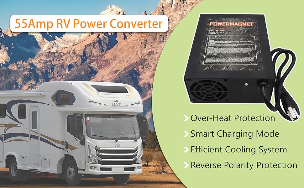 55A RV power converter