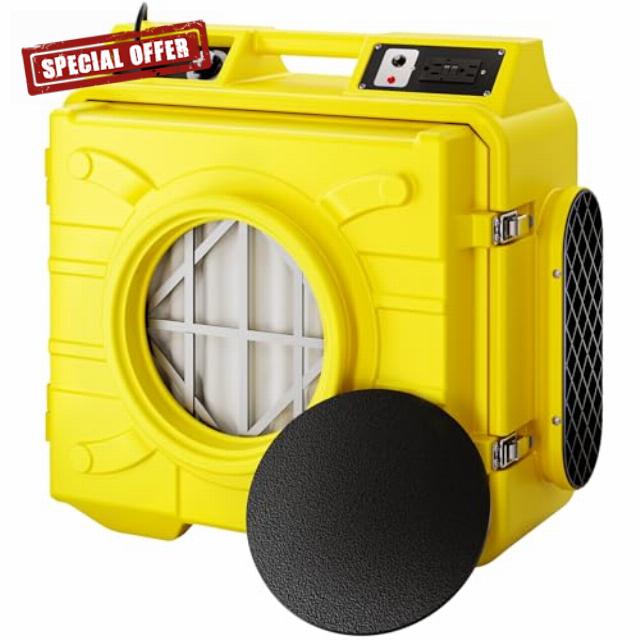 Air Scrubber with 3 Stage Filtration