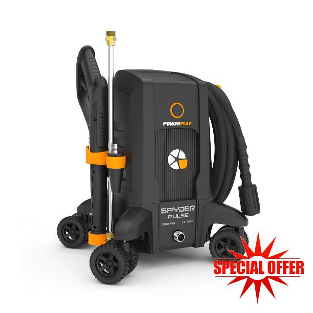 Powerplay Spyder Pulse 2100PSI Electric Pressure Washer