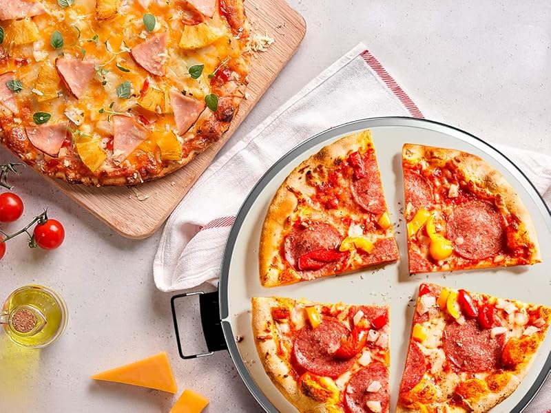 removable ceramic pizza oven
