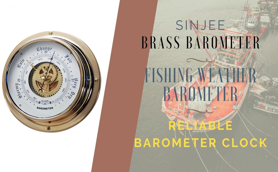 Brass Barometer
