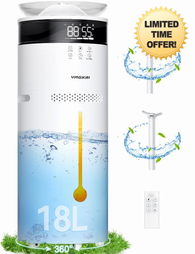 VAGKRI Humidifiers for Large Room