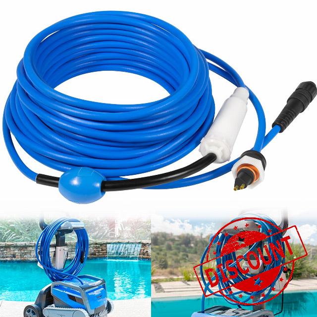 99958907-DIY Cable and Swivel 2 Wire for Dolphin Robotic Pool Cleaners Active 20