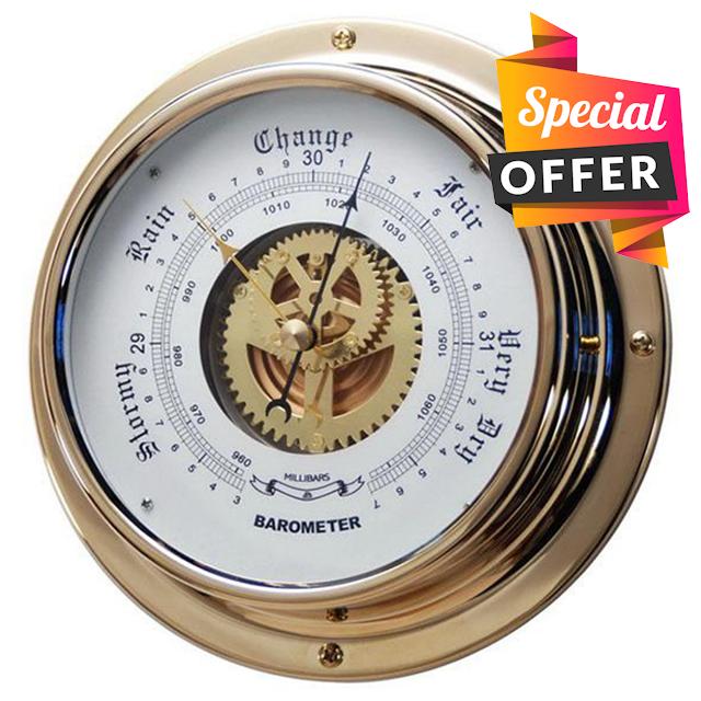 Brass Barometer