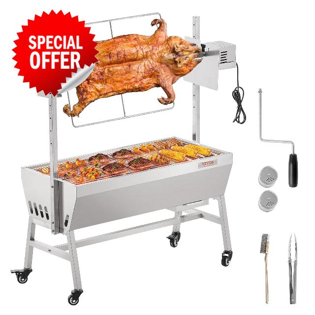 VEVOR Upgrade Rotisserie Grill