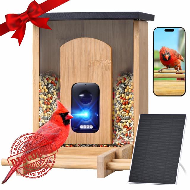 Smart Bird Feeder with Camera