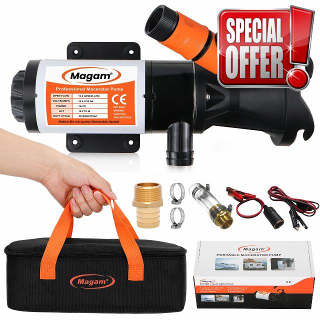 RV Macerator Pump 12V 12GMP