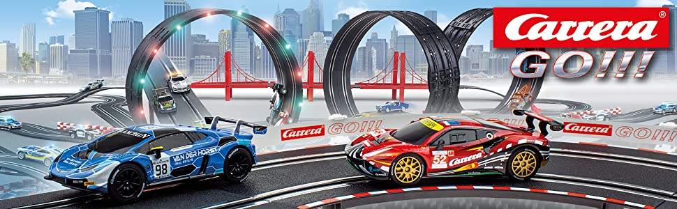Carrera GO 1:43 Scale Slot Car Racing Analog 143 Slot Cars