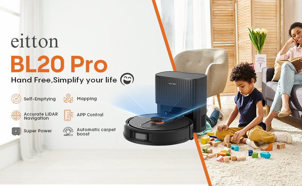 robot vacuum self emptying