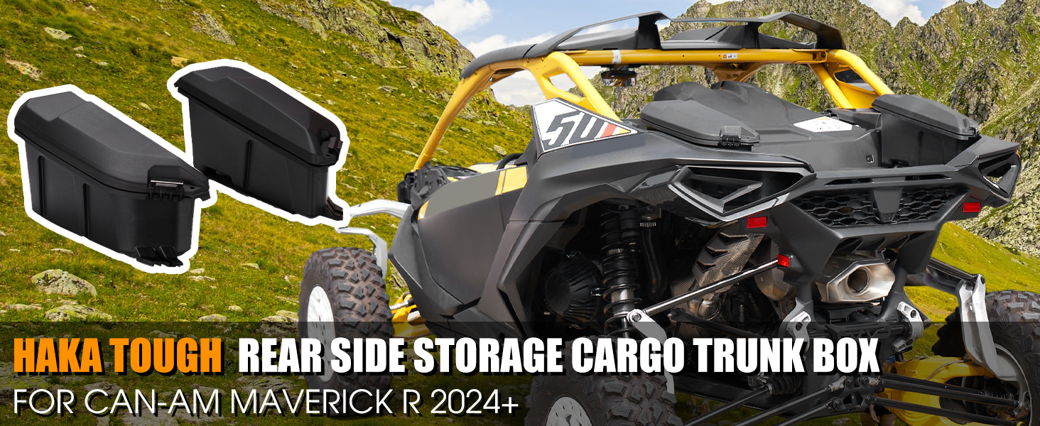 13.5L Side Storage Cargo Box for 2024+ Can-Am Maverick R