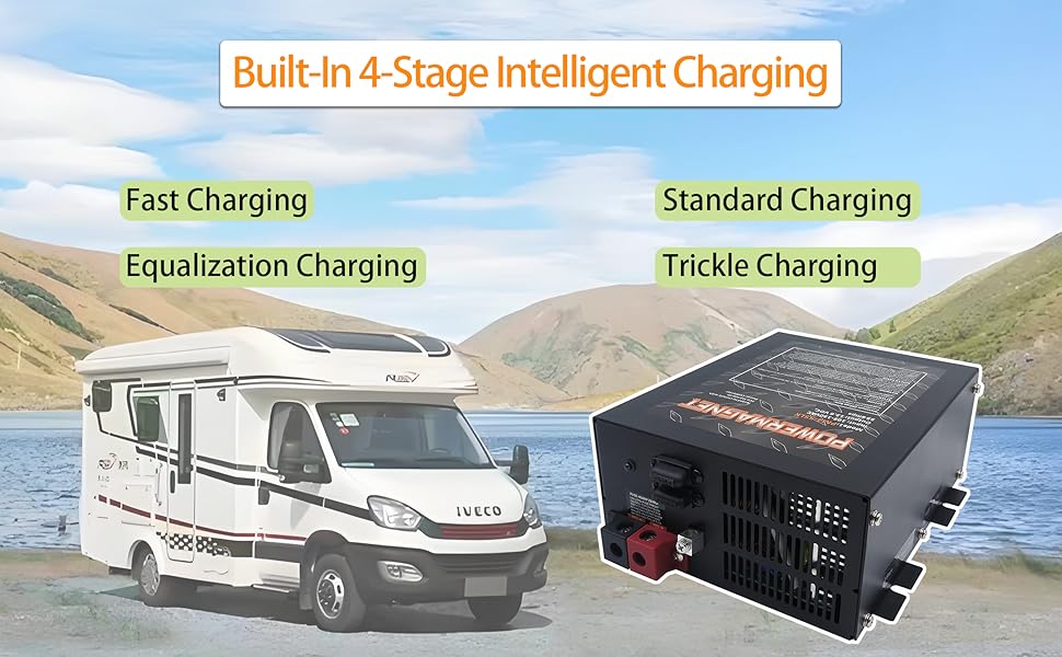 55Amp RV Converter Provides Stable And Pure Current Output