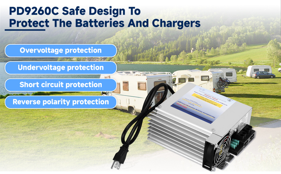 PD9260C converter 60Amp RV inverter converter charger