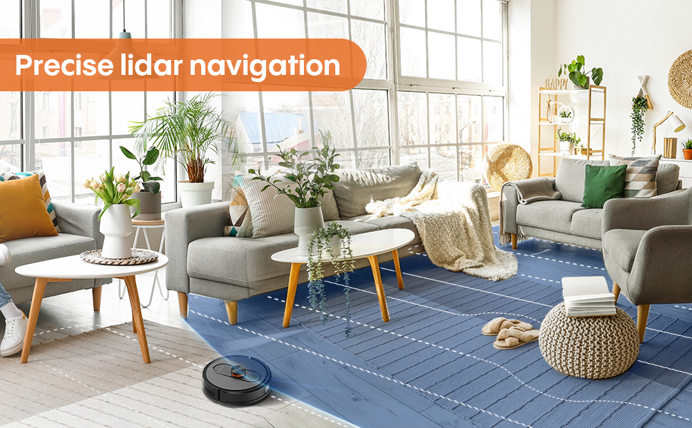 Robot Vacuum and Mop with Self-Emptying
