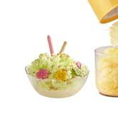 TER Shaved Ice Machine & Juice Blender 2 in 1, Snow Cone Machine Ice Shaver Machine, Portable Ble...
