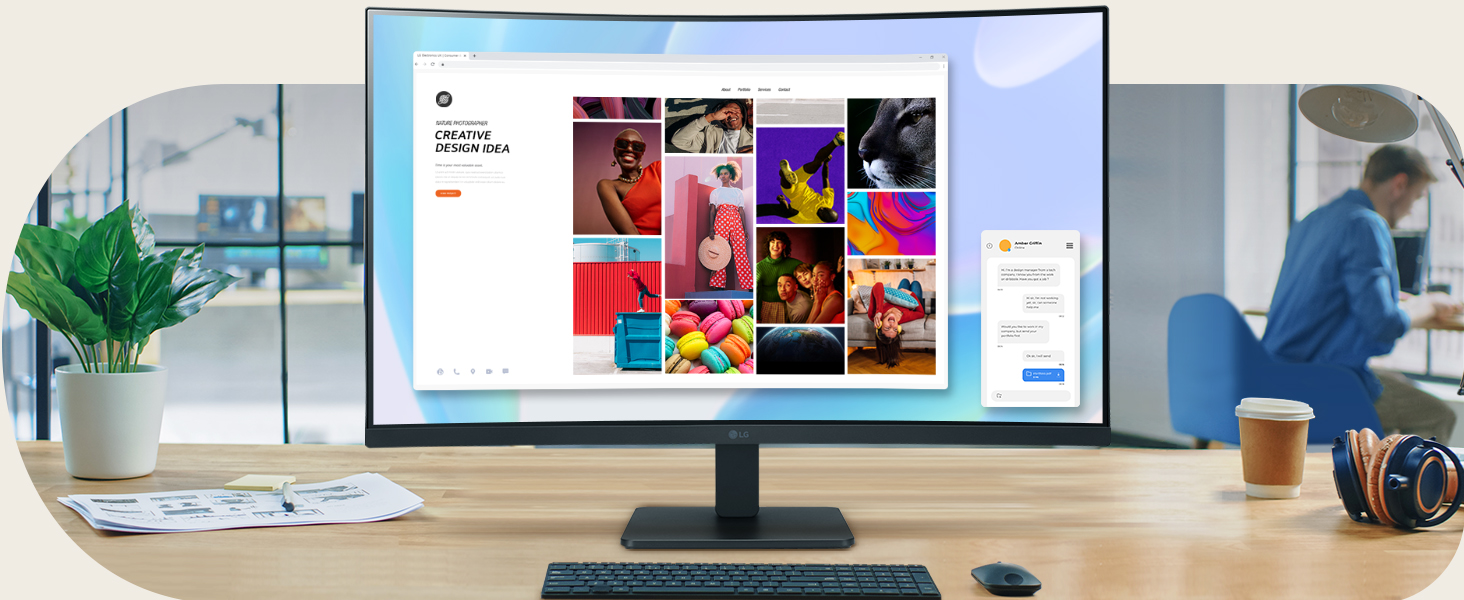 32MR50C-B FHD Display