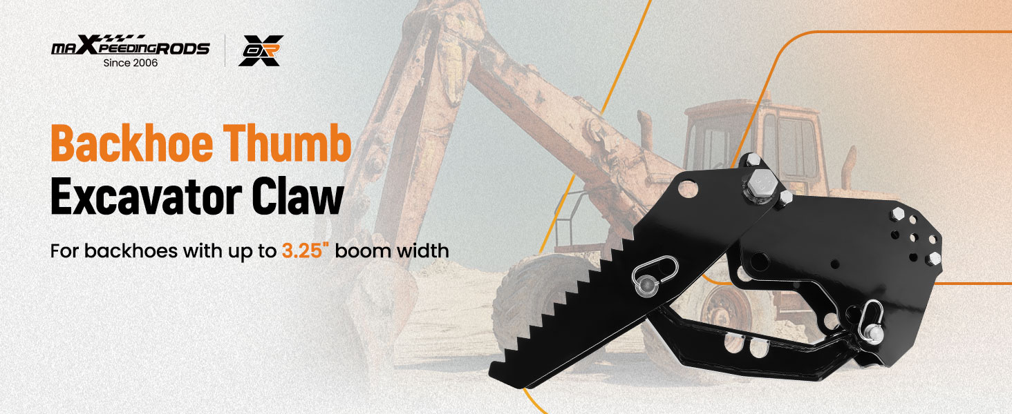 Backhoe Thumb Excavator Claw