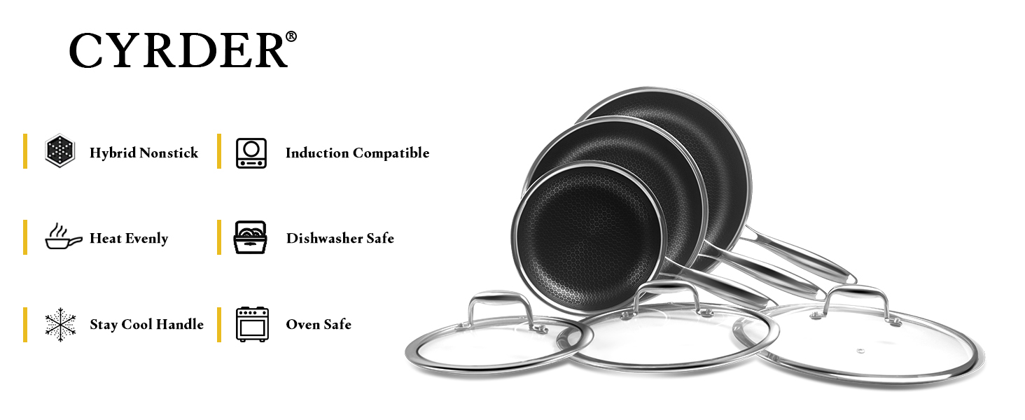 Cyrder pans set