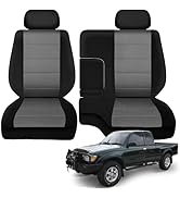 Kistrba Neoprene Seat Cover Compatible with 2016-2023 Toyota Tacoma, Padded Front UV & Water Resi...