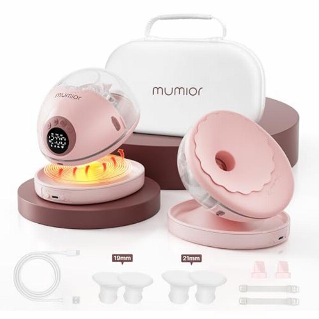 Heated Base Hands Free Breast Pump