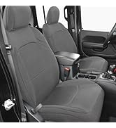 Kistrba Front Truck Seat Cover Compatible with 1998-2002 Dodge Ram Quad Cab 1500-3500, 40/20/40 S...