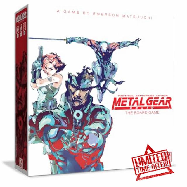 Metal Gear Solid The Board Game - Stealth & Strategy Gameplay