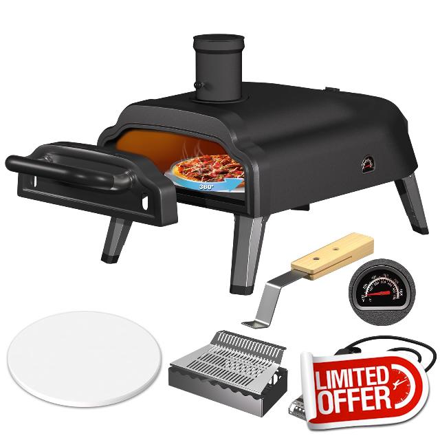 Multi-Fuel Pizza Oven Outdoor