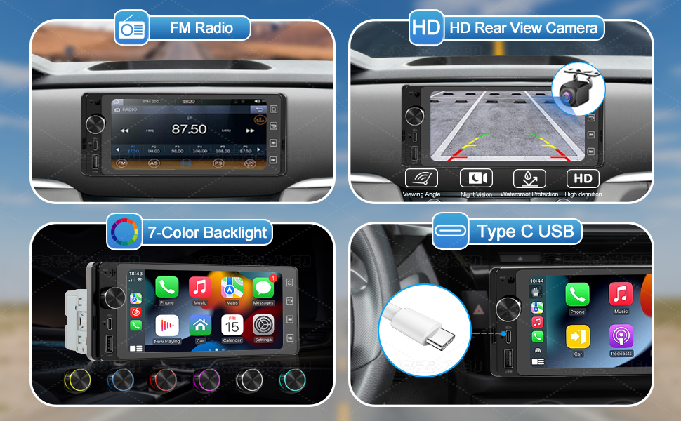 single din car stereo