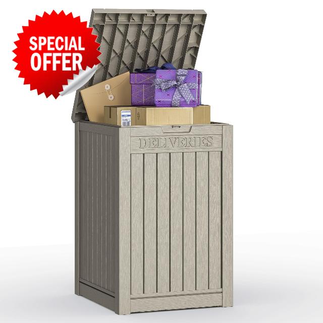 Sersper 48 Gallon Delivery Box for Porch