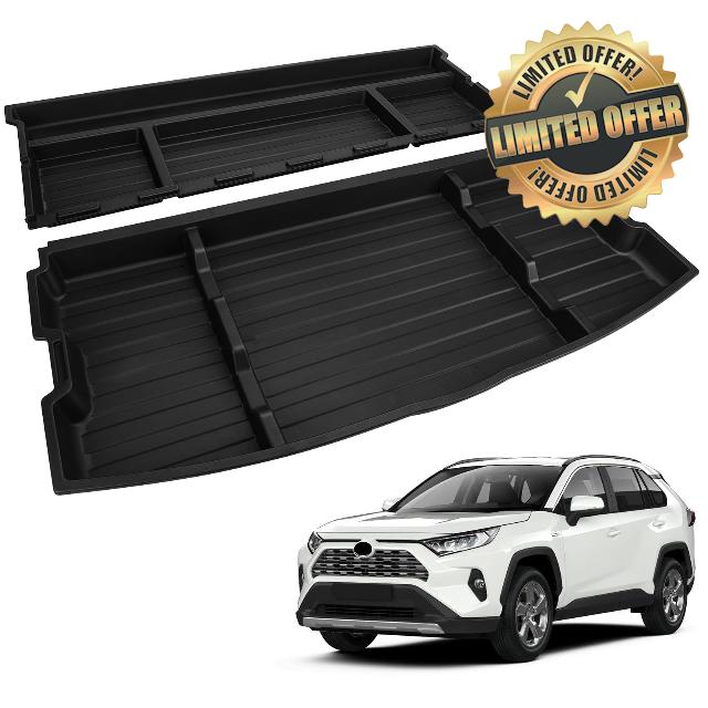 Trunk Hidden Storage Box Compatible with 2019-2024 Toyota RAV4