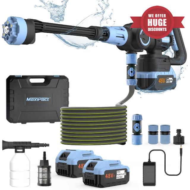 Cordless Pressure Washer with Brushless Motor
