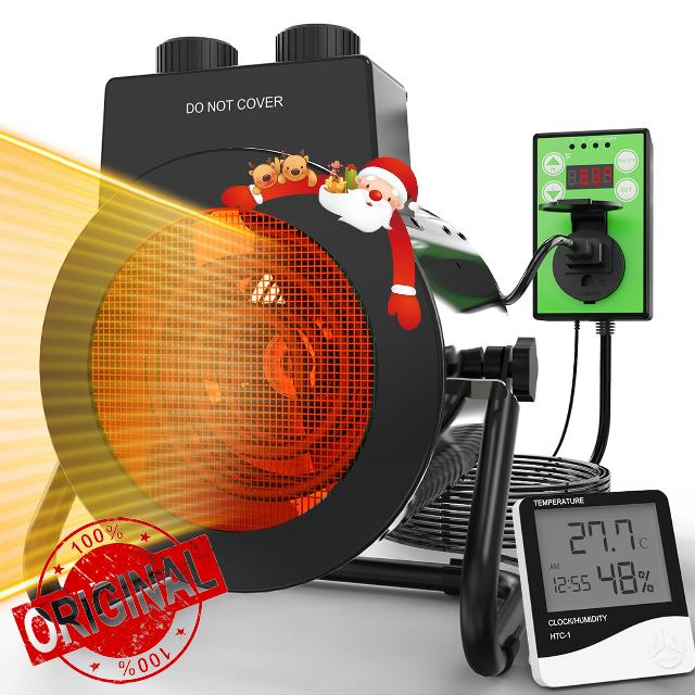 Buyplus Greenhouse Heater with Digital Thermostat
