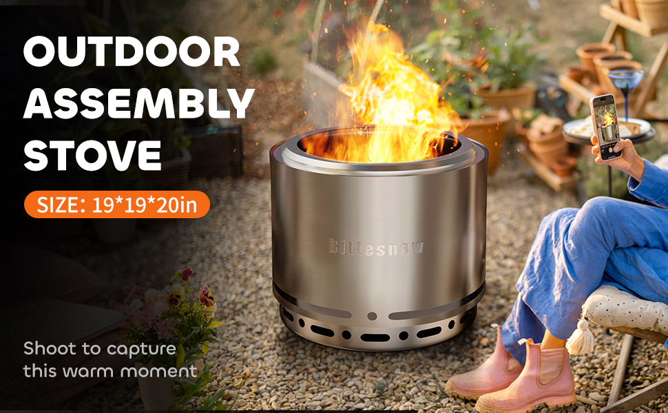 Stove Fire Pit