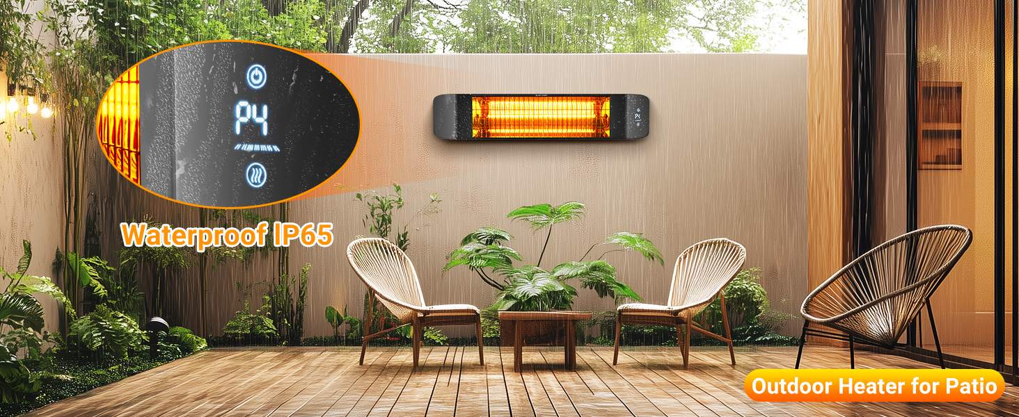 outdoor heaters for covered patio