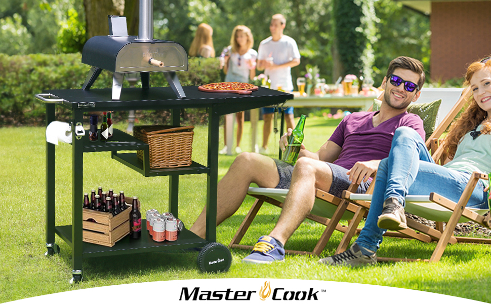 outdoor bar cart portable grill table grill stand outdoor storage table folding grill table