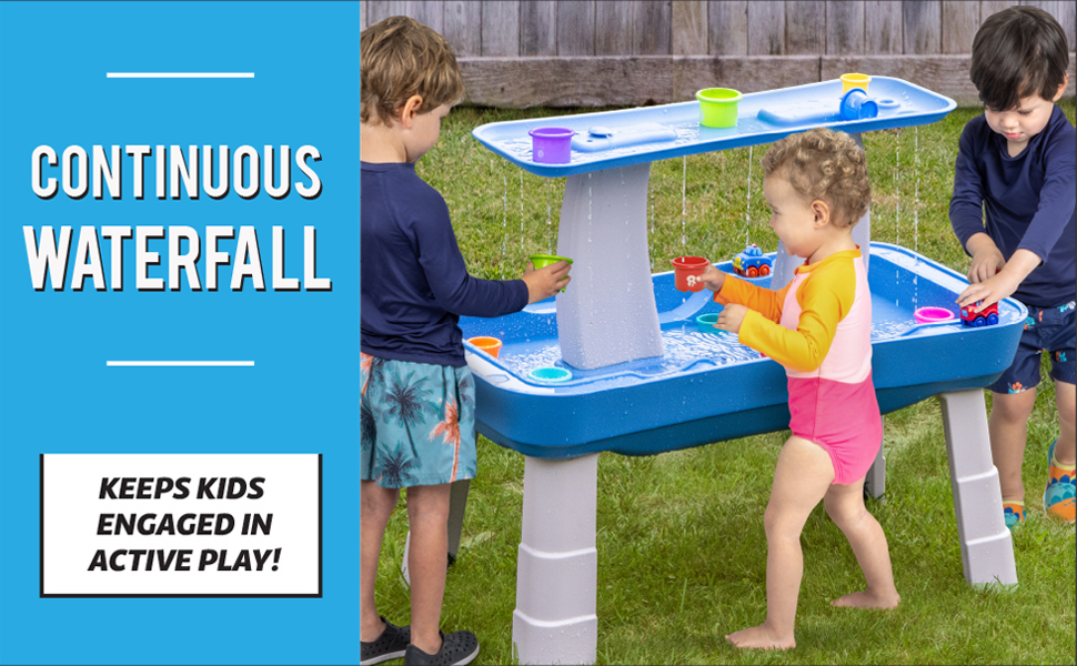 splash station kids water pump