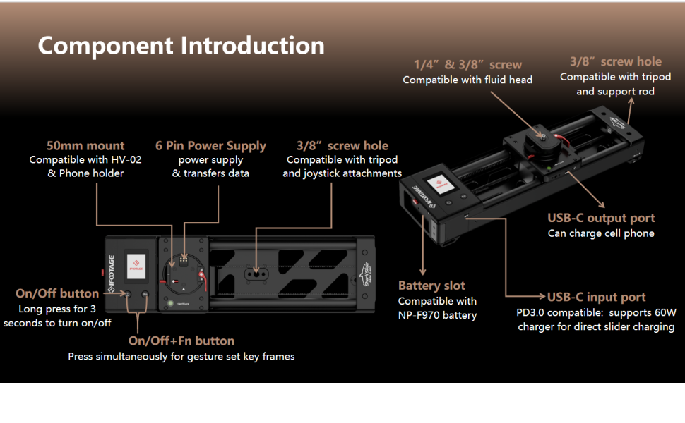 IFOOTAGE Shark Slider Nano