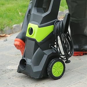 Max Pressure: 3000 PSI – Remove stubborn dirt and grime with ease.