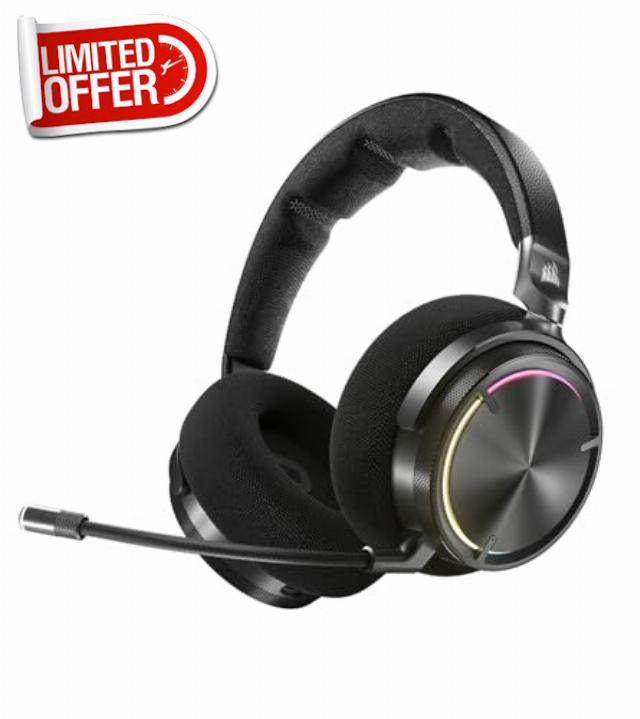Corsair Virtuoso MAX Wireless Officially Licensed Xbox Series X|S Gaming Headset – Dolby Atmos