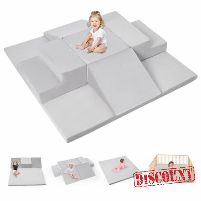 6-Piece Foam Climbing Blocks for Toddlers